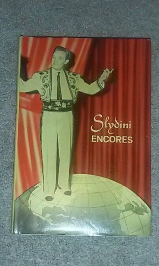 Slydini Encores By Leon Nathanson (magic Book) Autographed