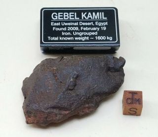 Gebel Kamil Iron Meteorite From Egypt,  111 Grams
