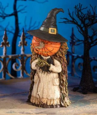 Bethany Lowe “into The Woods” Pumpkin Witch