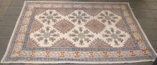 Jewish Judaica Antique Vintage Persian Iran Jews Embroidery Table Cloth Sukkot