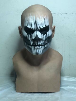 Studio 135 Chiseled Custom Skull Face Paint Realistic Silicone Mask Cfx Immortal