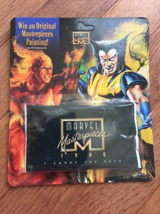1996 Marvel Masterpieces Pack