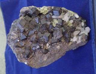 Grossular - Andradite Garnet Mineral Specimen Marmoraton Mine,  Ontario,  Canada