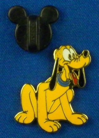 Pluto Sitting With Blue Collar & Tongue Out 2003 Disney Pin 1110
