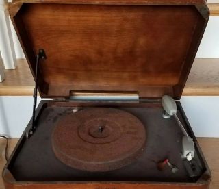 Vintage Rare Crosley Radio Tube Record Player Model 56TP - L Radio Corp Cincinnati 2