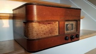 Vintage Rare Crosley Radio Tube Record Player Model 56TP - L Radio Corp Cincinnati 4
