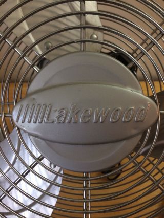 Vintage Lakewood High Velocity Fan Air Circulator Large Model HV - 21T 2