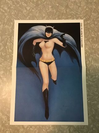 Alberto Vargas Pin - Up Art Batgirl Playboy Gallery Paulina Porizkova 1986