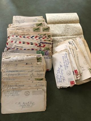 194 Handwritten Letters 1945 - 1946