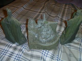 The Return Of The Kings Book Ends The Argonath,  Minas Tirith