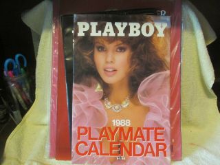 1988 Calendar Playboy Playmate In Te Sleeve