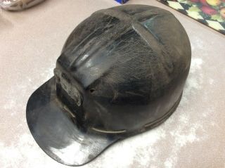 Vintage MSA Comfo Cap Tiger Stripe Coal Miners Hat Low Vein Mining Helmet 2 4