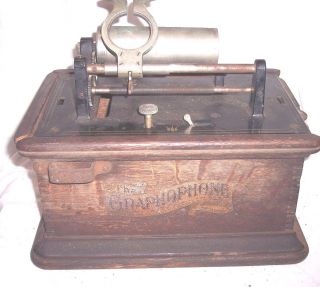 Columbia Model Bk Cylinder Phonograph Or Restoration