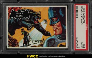 1966 Topps Batman Deadly Claws 34 Psa 9 (pwcc)