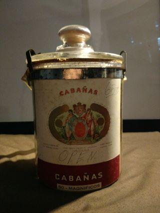 Cabanas Cigar Jar,  Habana,  Cuban 3