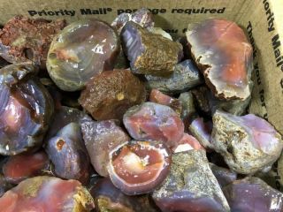 Z Swali / Swazi Rose Agate Rough fr Mozambique,  Africa 37 Lbs 3