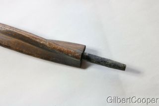 SIOUX WOODEN PIPE STEM 2