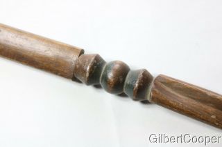 SIOUX WOODEN PIPE STEM 3