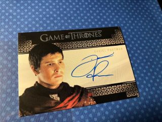 2017 Rittenhouse Hbo Podrick Payne Daniel Portman Game Of Thrones Auto Autograph