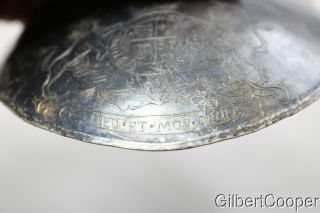FRENCH GERMAN SILVER TRADE COLLAR - ENGRAVED 3