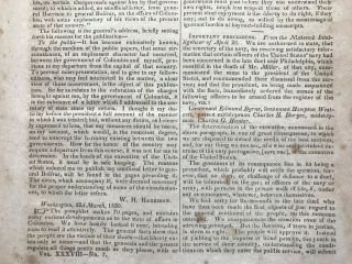 NILES WEEKLY REGISTER Baltimore April 1830 Newspaper,  16pg 3