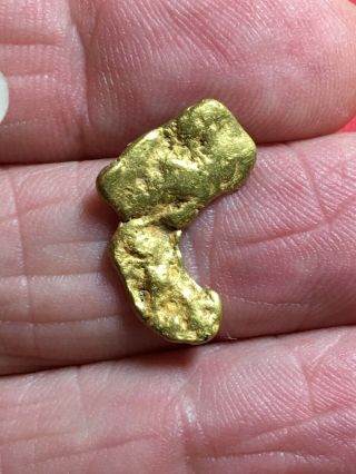 Natural Gold Nugget Specimen Bullion Placer So.  Oregon Rogue River 2.  95 Grams S2