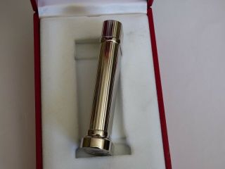 Cartier Palladium Plated Table Lighter - Fully Boxed 4