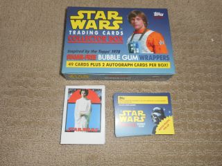 2017 Topps 1978 Star Wars Sugar Bubble Gum Wrappers 49 Card Base Set