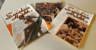 12 Vintage COMPLETE 1949 SUNSHINE & HEALTH Nudist / NATURIST / Nudism MAGAZINES 6