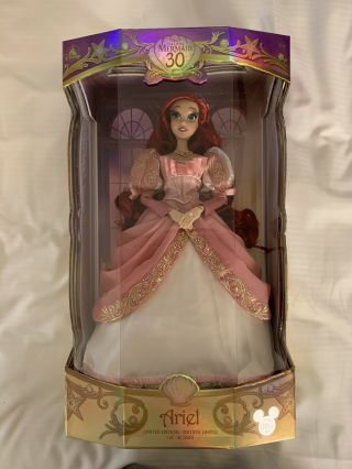 Disney D23 Expo 2019 Exclusive Disney Little Mermaid 17 " Ariel Doll Le 1000