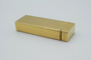 Vintage Dunhill 14K Yellow Gold Lighter 7