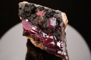 CLASSIC Cuprite Crystal Cluster CORNWALL,  ENGLAND - Ex.  Belsky 6