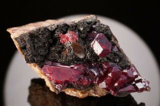 CLASSIC Cuprite Crystal Cluster CORNWALL,  ENGLAND - Ex.  Belsky 7