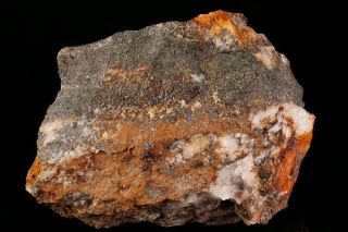 VERY RARE LOCALE Native Gold on Magnetite MARYLAND - Ex.  Parker 6