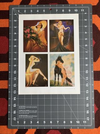 Vintage Retro Pin - Up Print By Laurette And Irene Patten