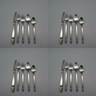 20pc Set - International Stainless Norse Service For Four
