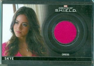 Marvel Agents Of Shield Season 1 (cc 8) Sky Costume Card