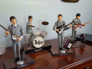 The Beatles 1991 Apple Corps Complete Set Of 4 Figures W/ Tags,  Vintage Figurine