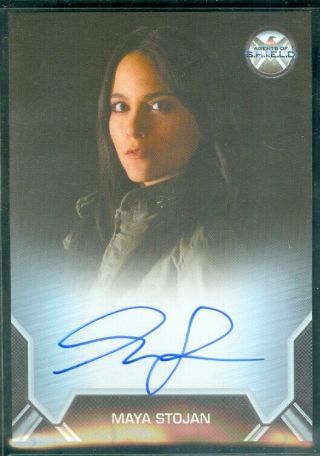Marvel Agents Of Shield Season 1 Maya Strojan As Agent 33 Autograph Card [bo]