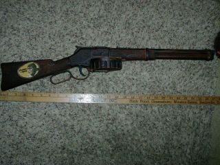 1960s " Planet Of The Apes " Mattel Rapid Fire Rifle Gun 26 " Long Rare