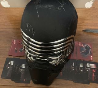 Takara Tomy Star Wars Black Series Voice Changer Kylo Ren Helmet & Deck Of Cards 6