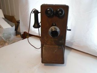 Antique Stromberg - Carlson Type 896 Wall Telephone