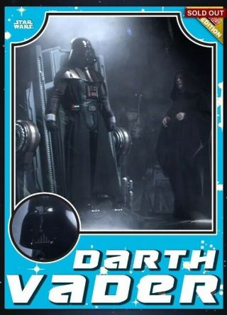 1st Edition Throwback Award | Darth Vader 56cc | Star Wars Card Trader