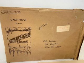 Opar Press 1968 Frank Frazetta At The Earths Core Edgar Rice Burroughs Full Set 2