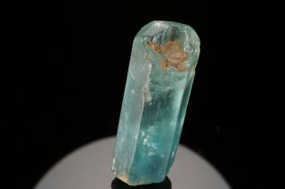 UNIQUE OLD Aquamarine Beryl Crystal TEOFILO OTONI,  BRAZIL - Ex.  Sherk 9