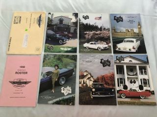 1998 Early Bird Ctci Ford Thunderbird Club Magazines Annette Funicello 6 Issues