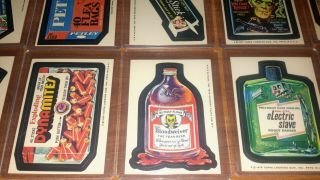 Wacky Packages 1975 Series 15,  Complete Set (30/30) With Checklist 3