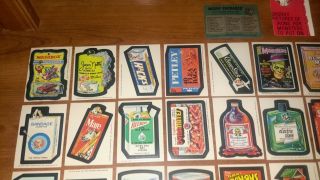 Wacky Packages 1975 Series 15,  Complete Set (30/30) With Checklist 6