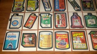 Wacky Packages 1975 Series 15,  Complete Set (30/30) With Checklist 8