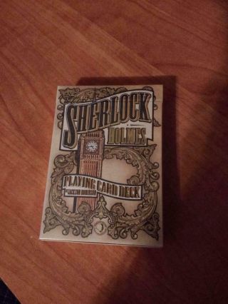 Sherlock Holmes - Baker Street Edition Playing Card Deck By Kings Wild & Uspcc